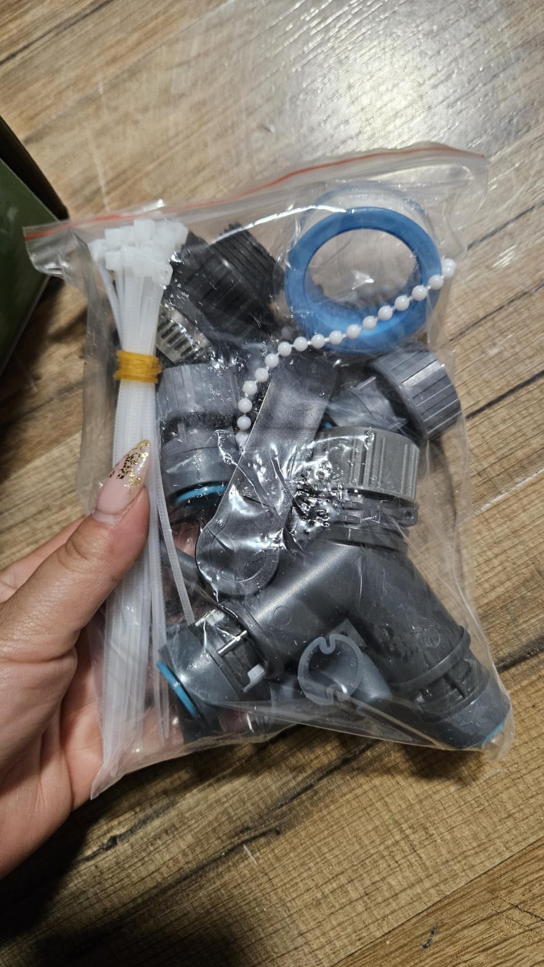 150FT Drip Irrigation System Kit with 2 Zone Water Timer for Garden customer photo 1