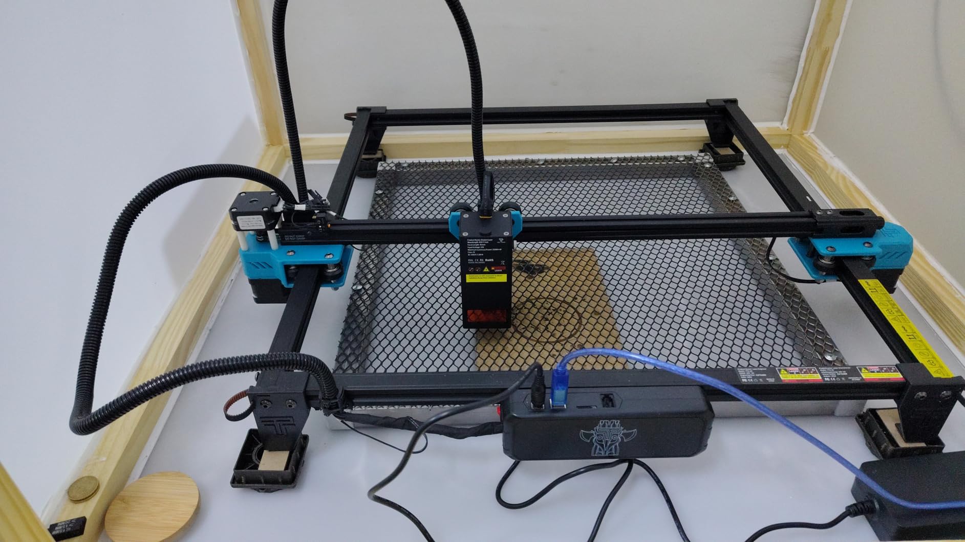 Twotrees TTS-55 Pro Laser Engraver 5500mW Laser Engraving Machine customer photo 1