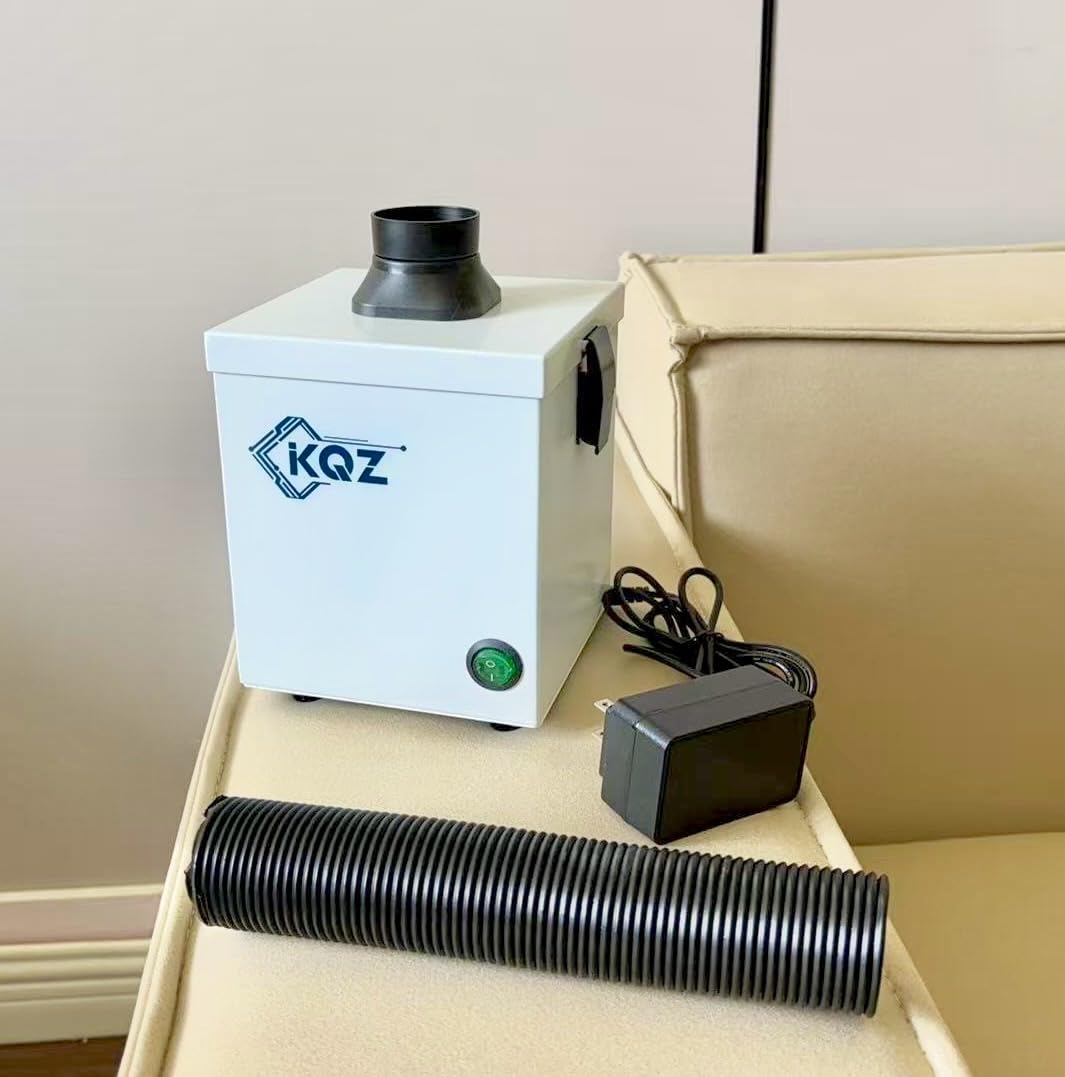 KQZ B1 Solder Fume Extractor 168m³/h Smoke Absorber with H13 HEPA customer photo 2