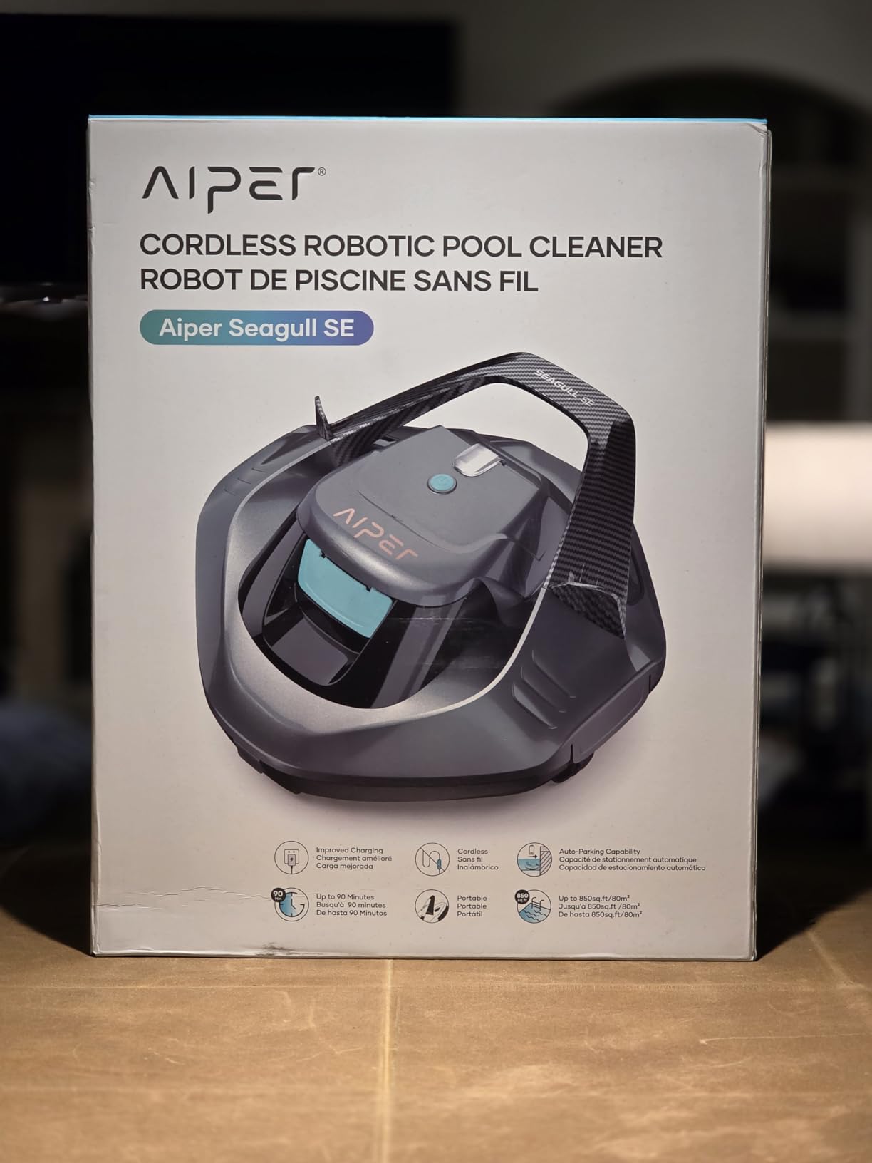 2026 AIPER Seagull SE Cordless Robotic Pool Vacuum for Above Ground Pools customer photo 1