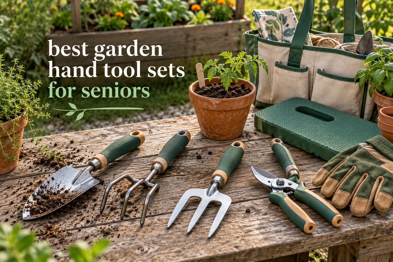 best garden hand tool sets for seniors