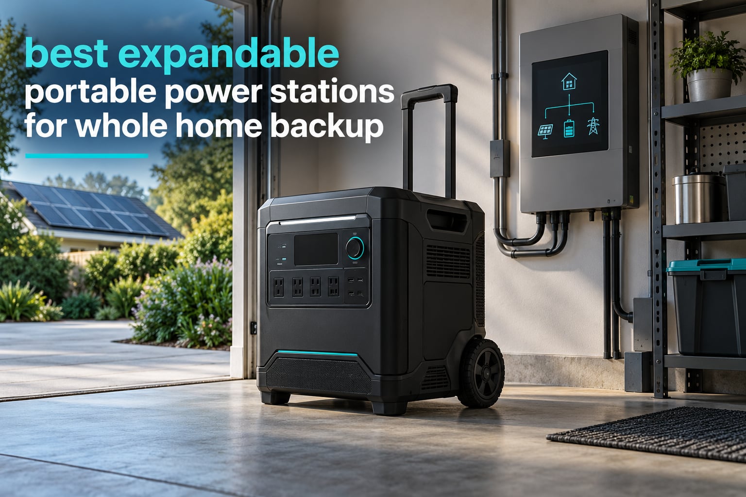 best expandable portable power stations for whole home backup