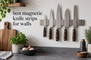 best magnetic knife strips for walls