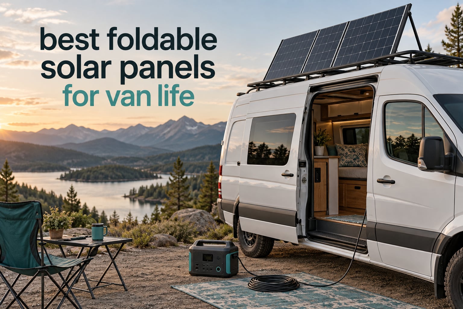 best foldable solar panels for van life