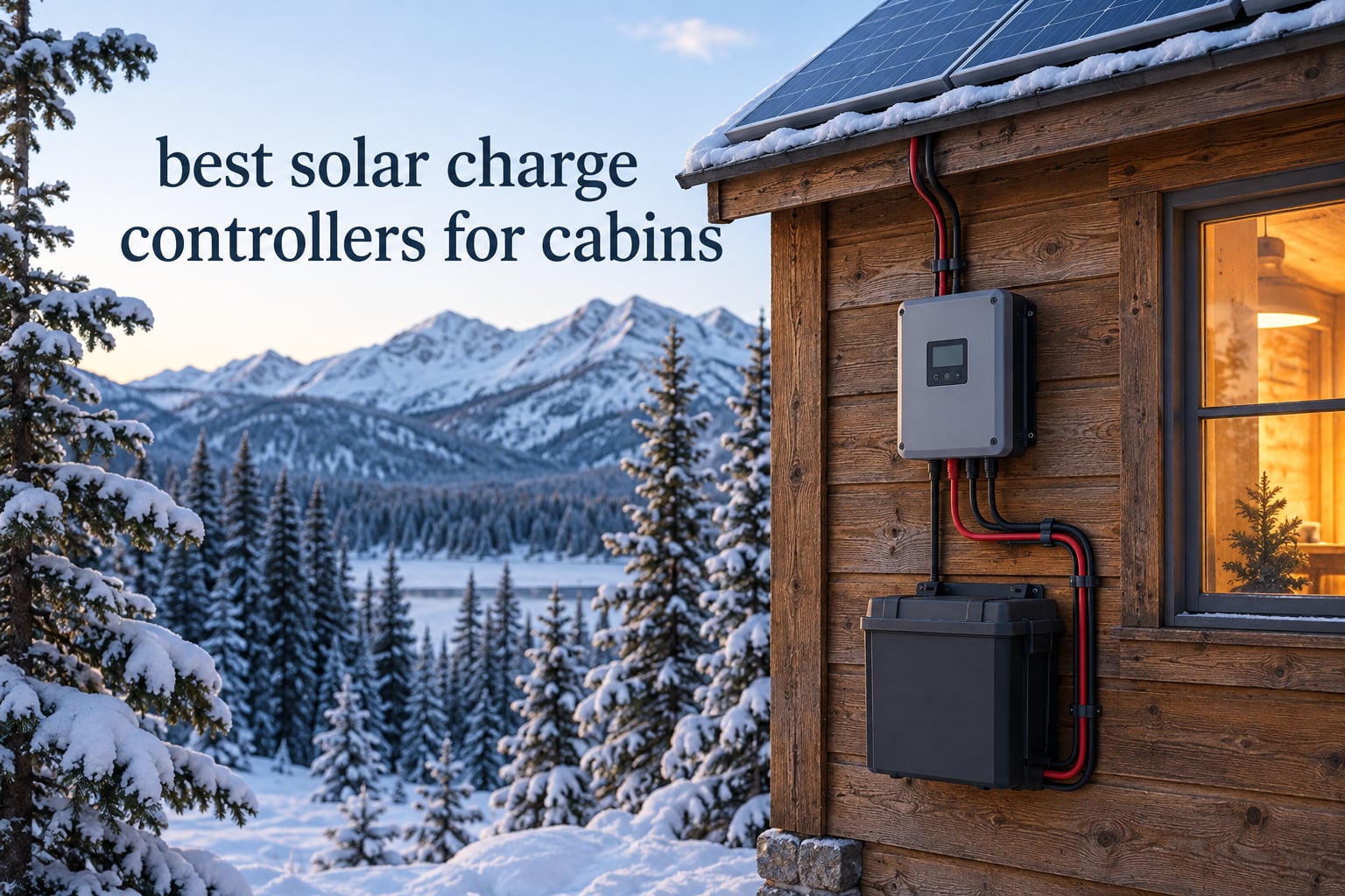 best solar charge controllers for cabins