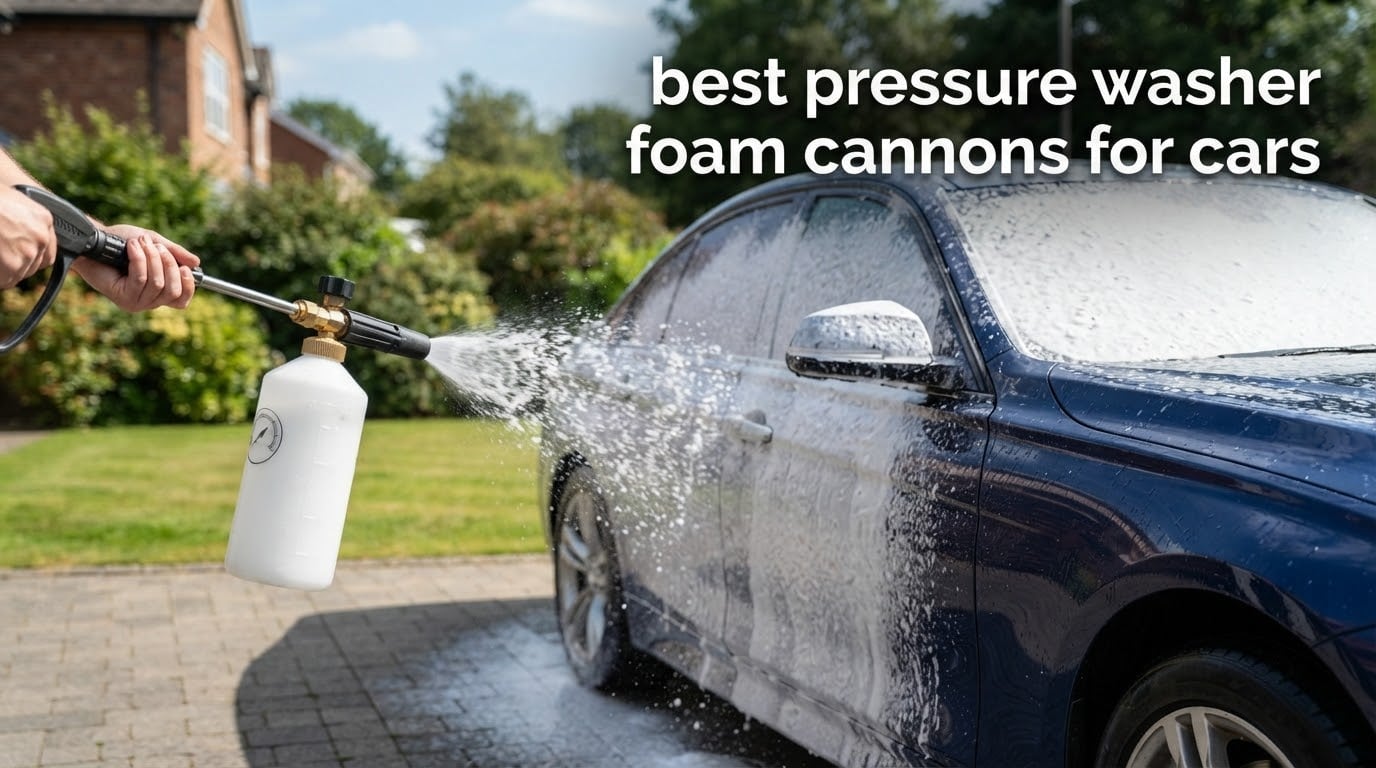 best pressure washer foam cannons for cars