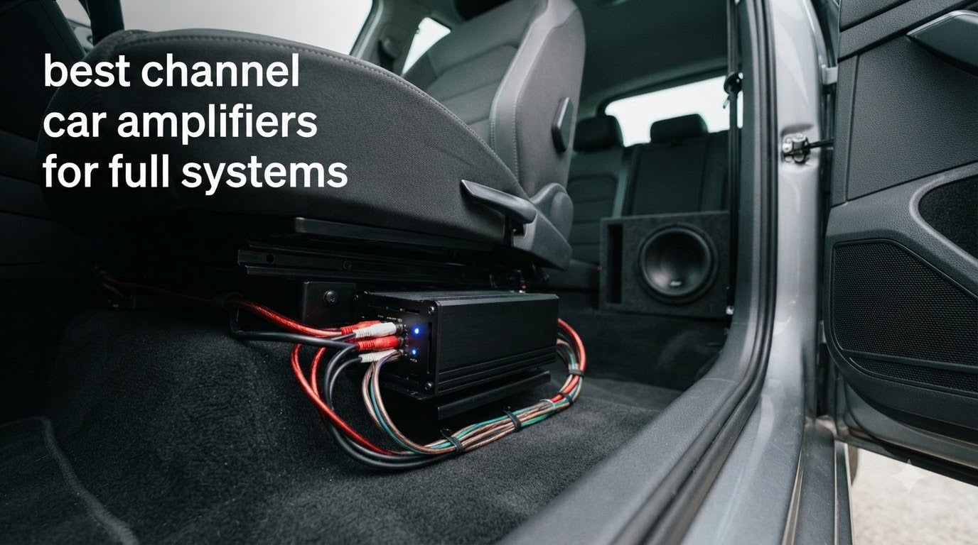 best 5 channel car amplifiers for full systems