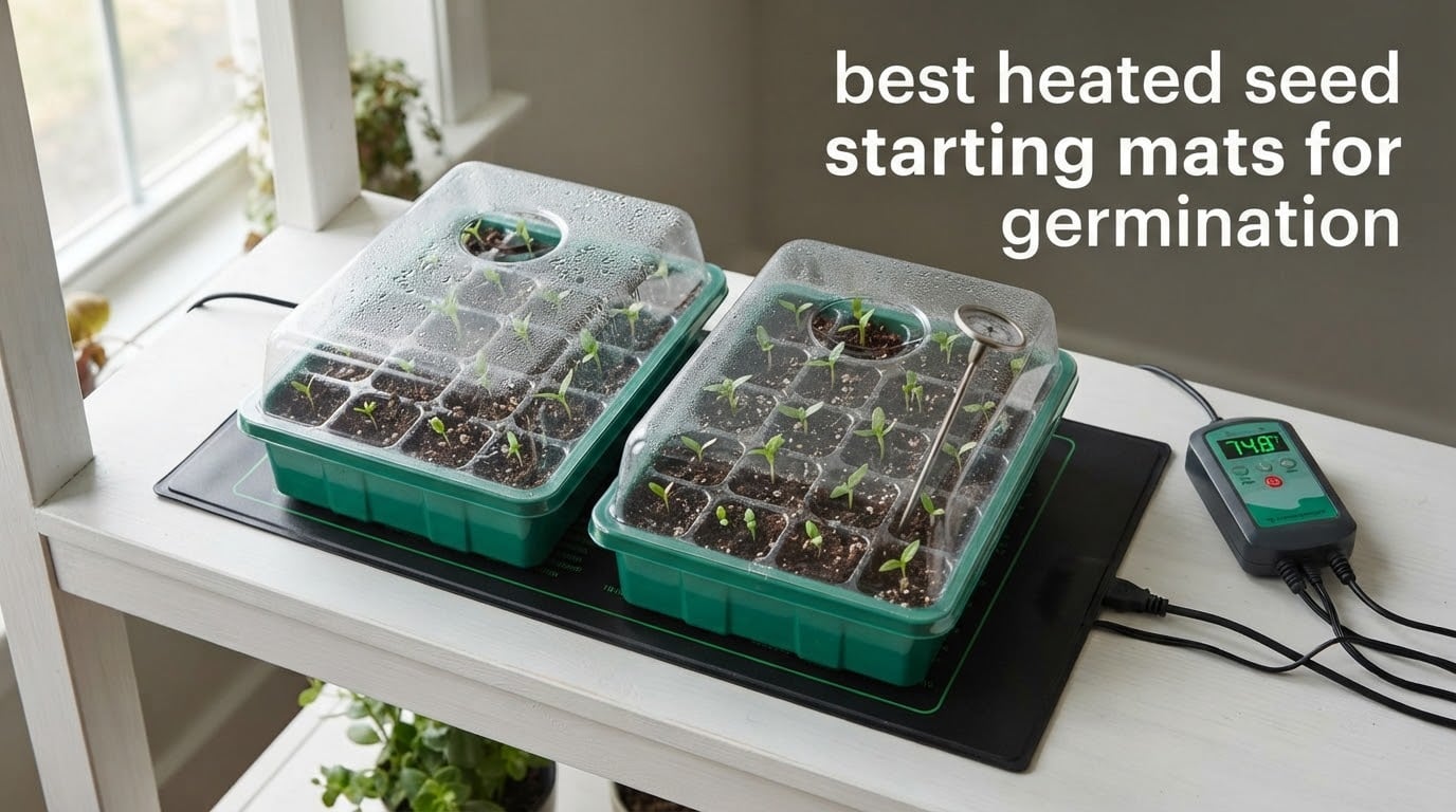 best heated seed starting mats for germination