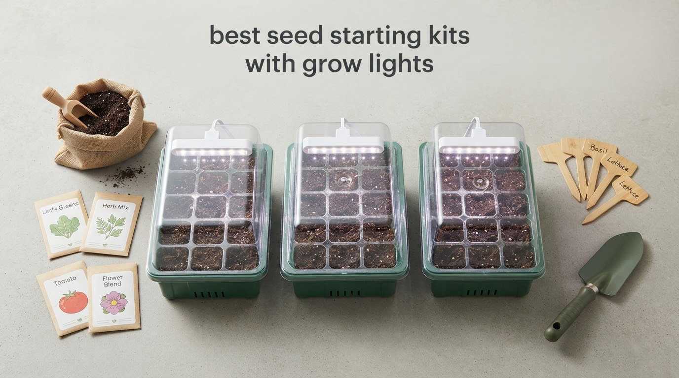 best seed starting kits with grow lights