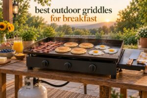 best outdoor griddles for breakfast