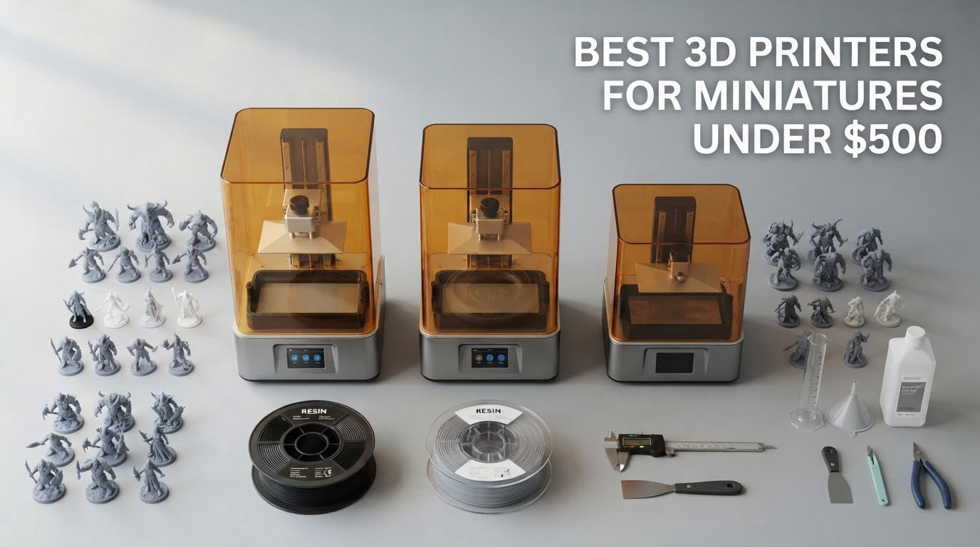 best 3d printers for miniatures under $500
