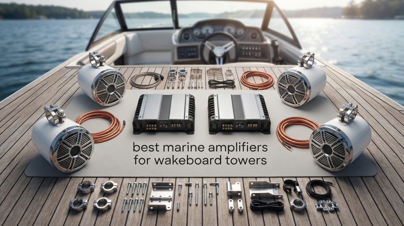 best marine amplifiers for wakeboard towers