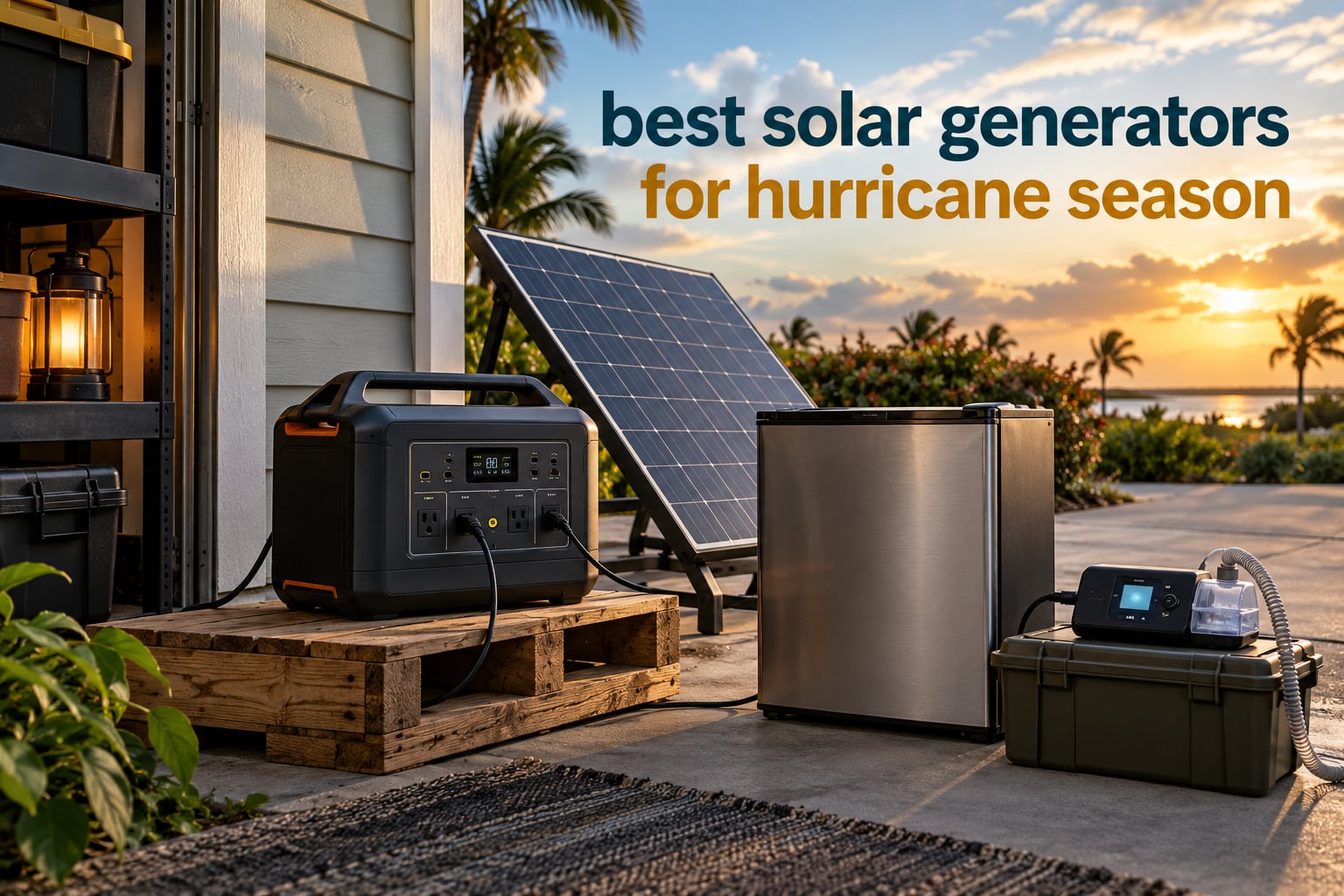 best solar generators for hurricane season