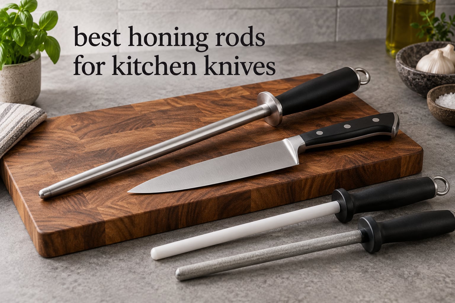 best honing rods for kitchen knives