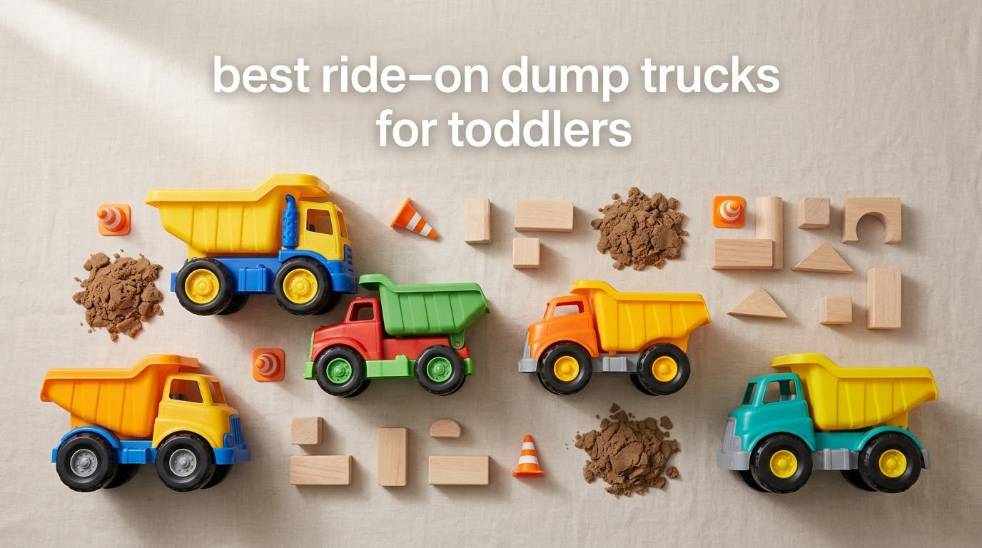best ride-on dump trucks for toddlers