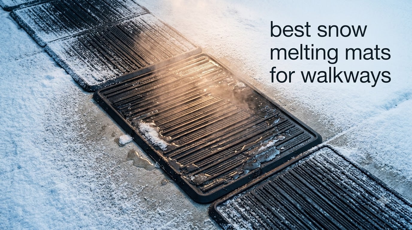 best snow melting mats for walkways