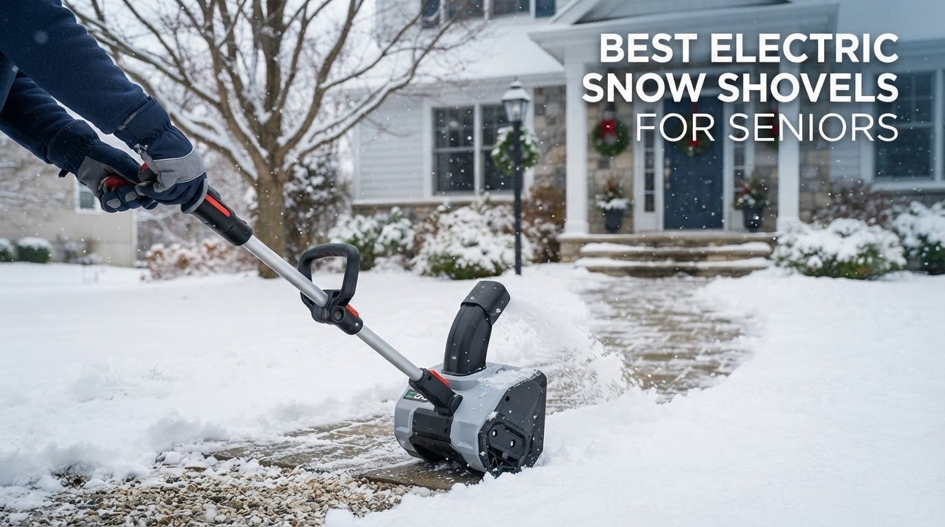 best electric snow shovels for seniors