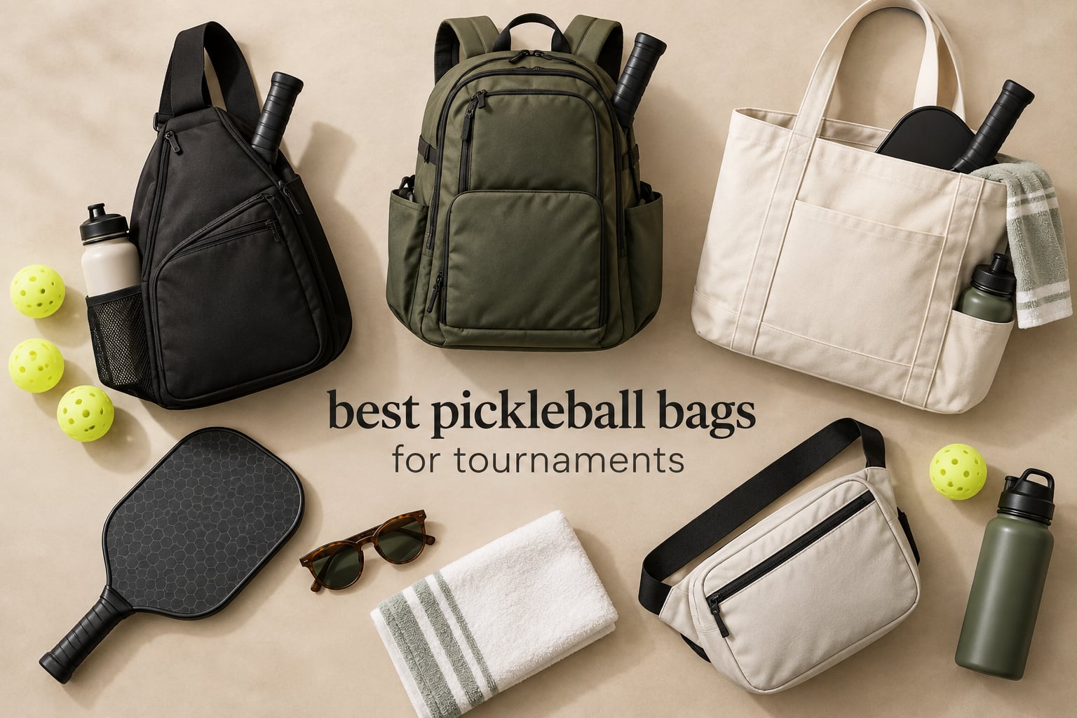 best pickleball bags for tournaments