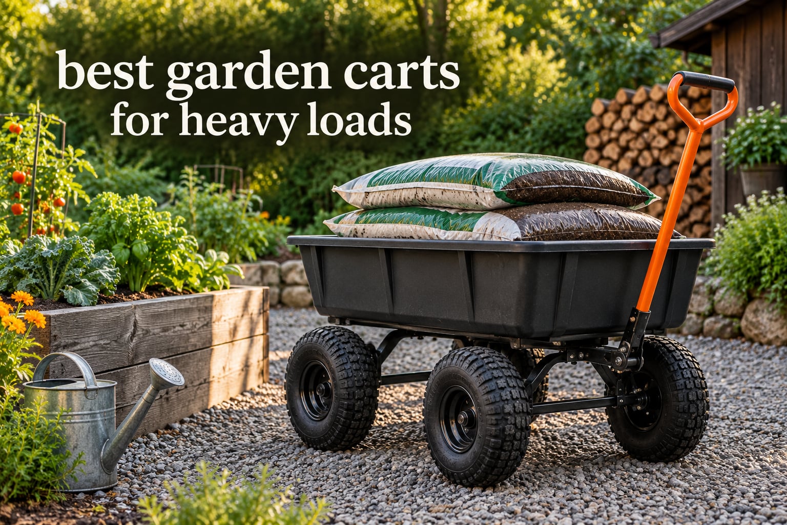 best garden carts for heavy loads