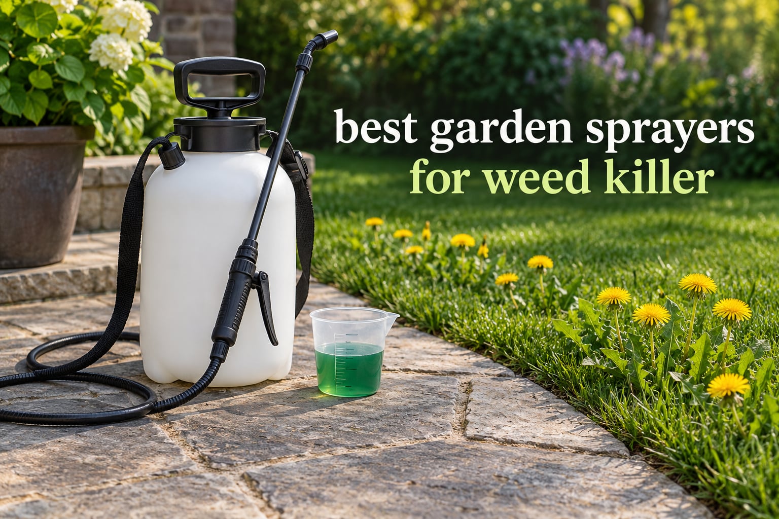 best garden sprayers for weed killer