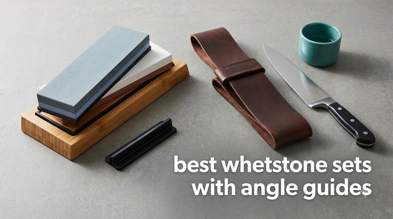 best whetstone sets with angle guides