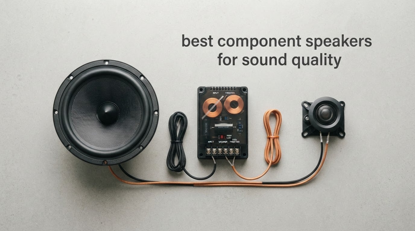 best component speakers for sound quality