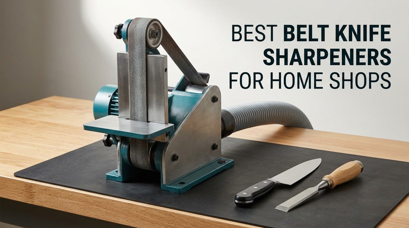 best belt knife sharpeners for home shops