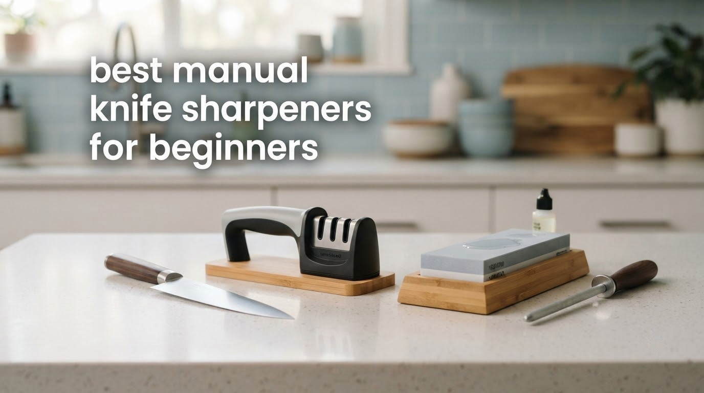 best manual knife sharpeners for beginners