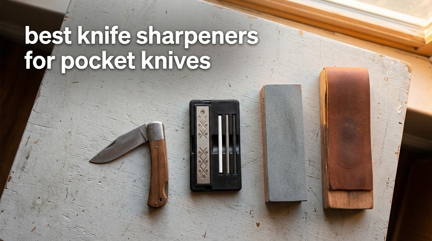 best knife sharpeners for pocket knives