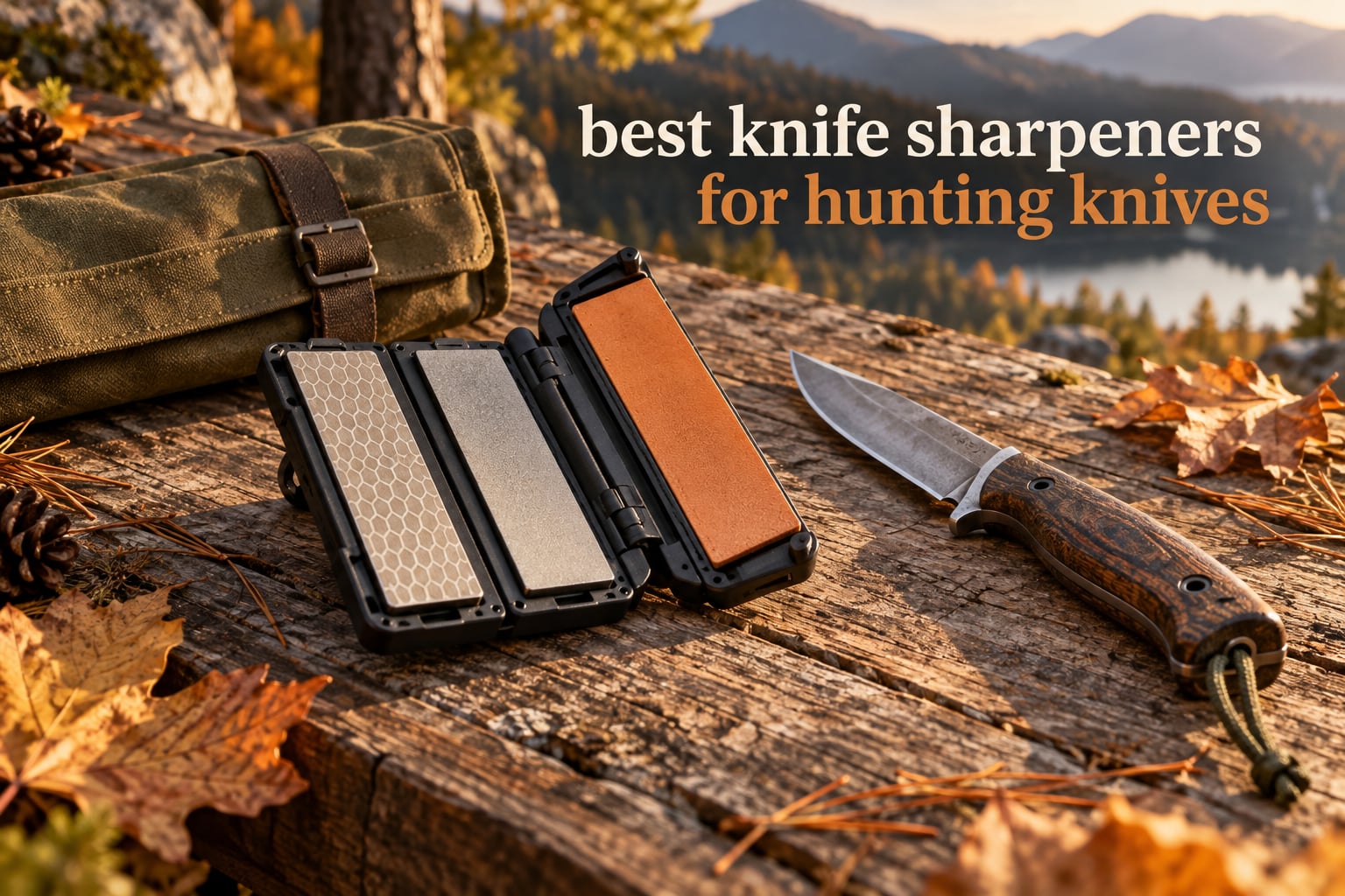 best knife sharpeners for hunting knives