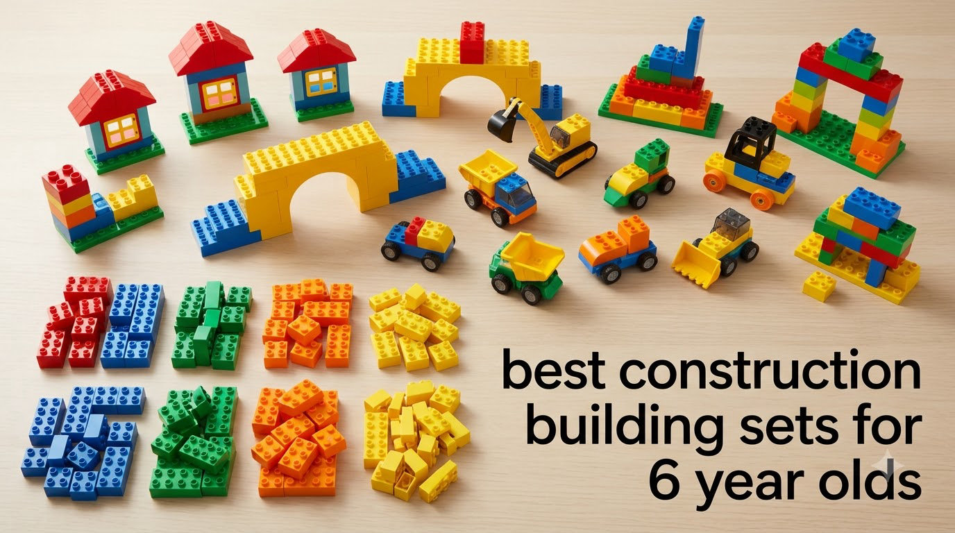 best construction building sets for 6 year olds