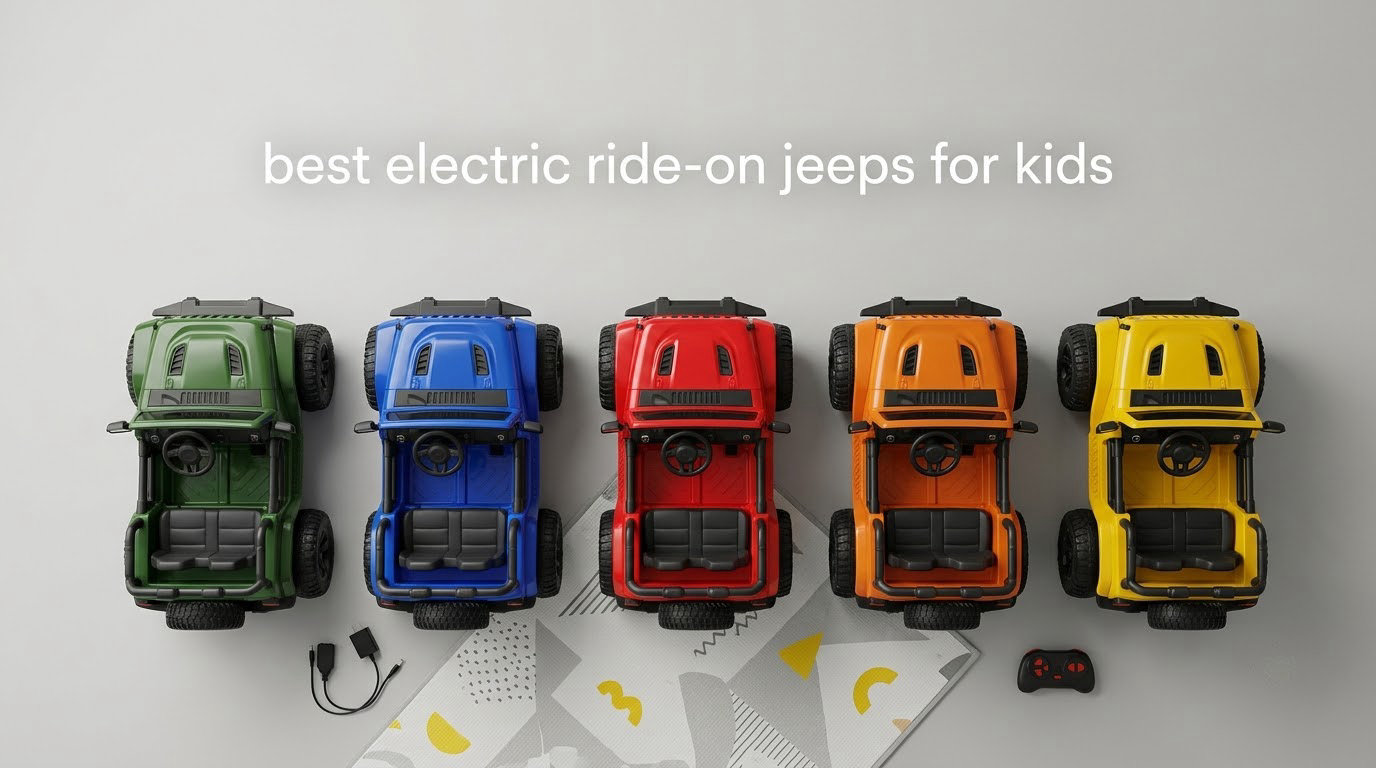 best electric ride-on jeeps for kids