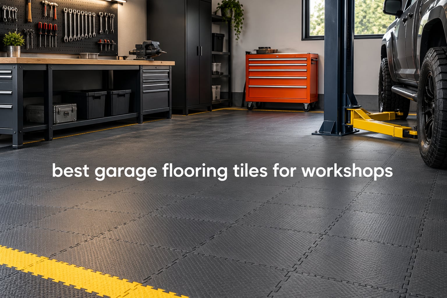 best garage flooring tiles for workshops