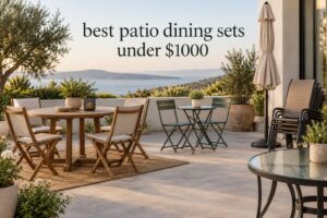 best patio dining sets under $1000