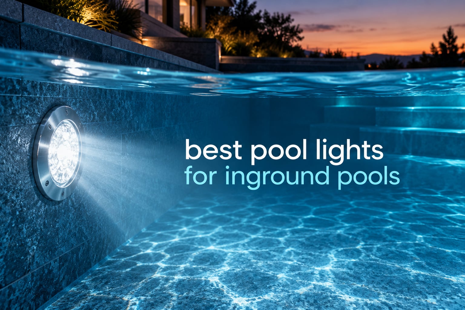 best pool lights for inground pools
