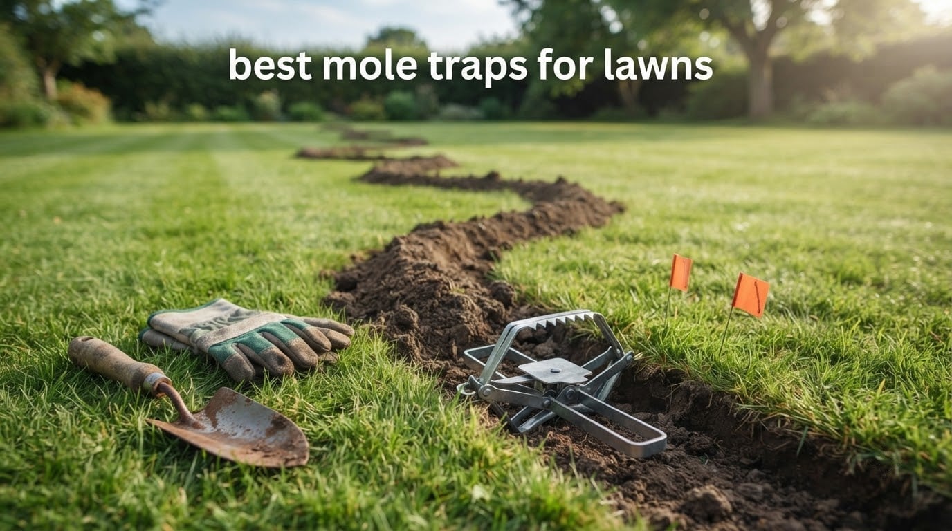 best mole traps for lawns