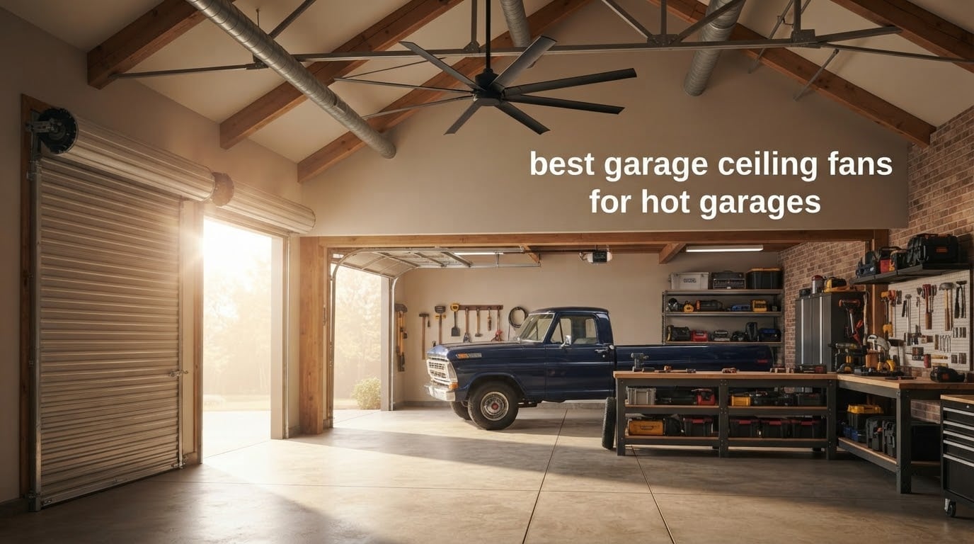 best garage ceiling fans for hot garages