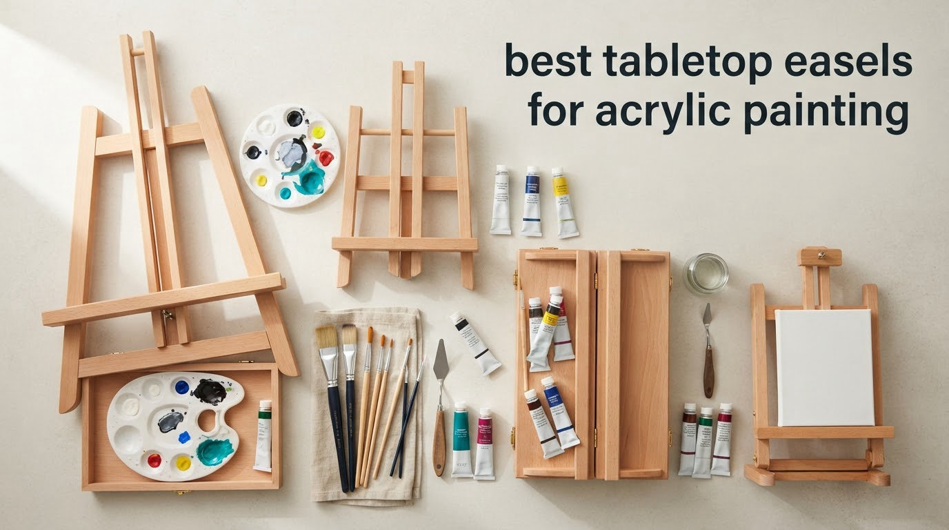 best tabletop easels for acrylic painting