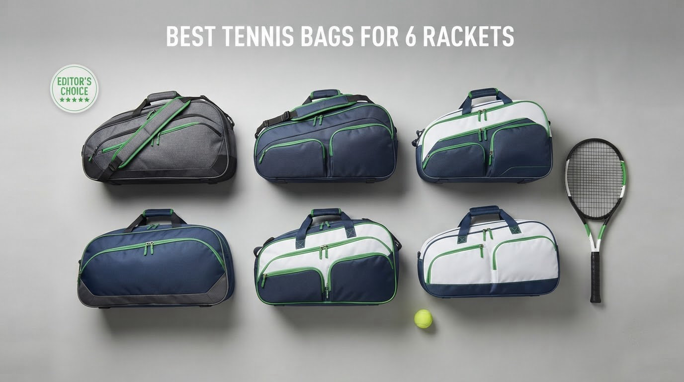 best tennis bags for 6 rackets