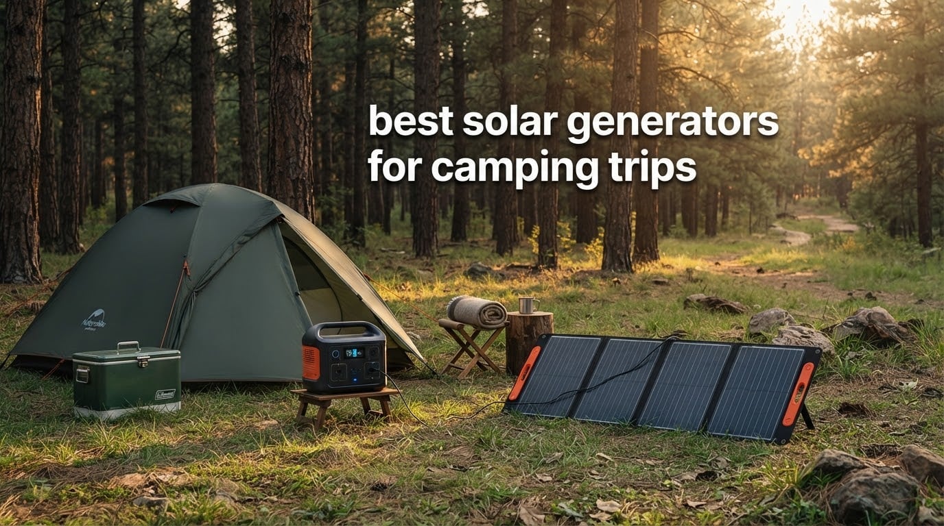 best solar generators for camping trips