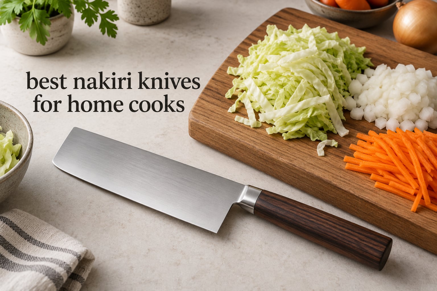 best nakiri knives for home cooks