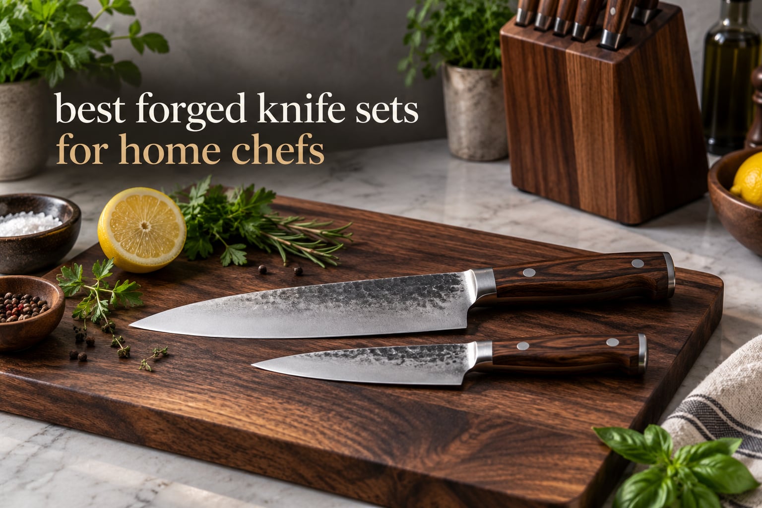 best forged knife sets for home chefs
