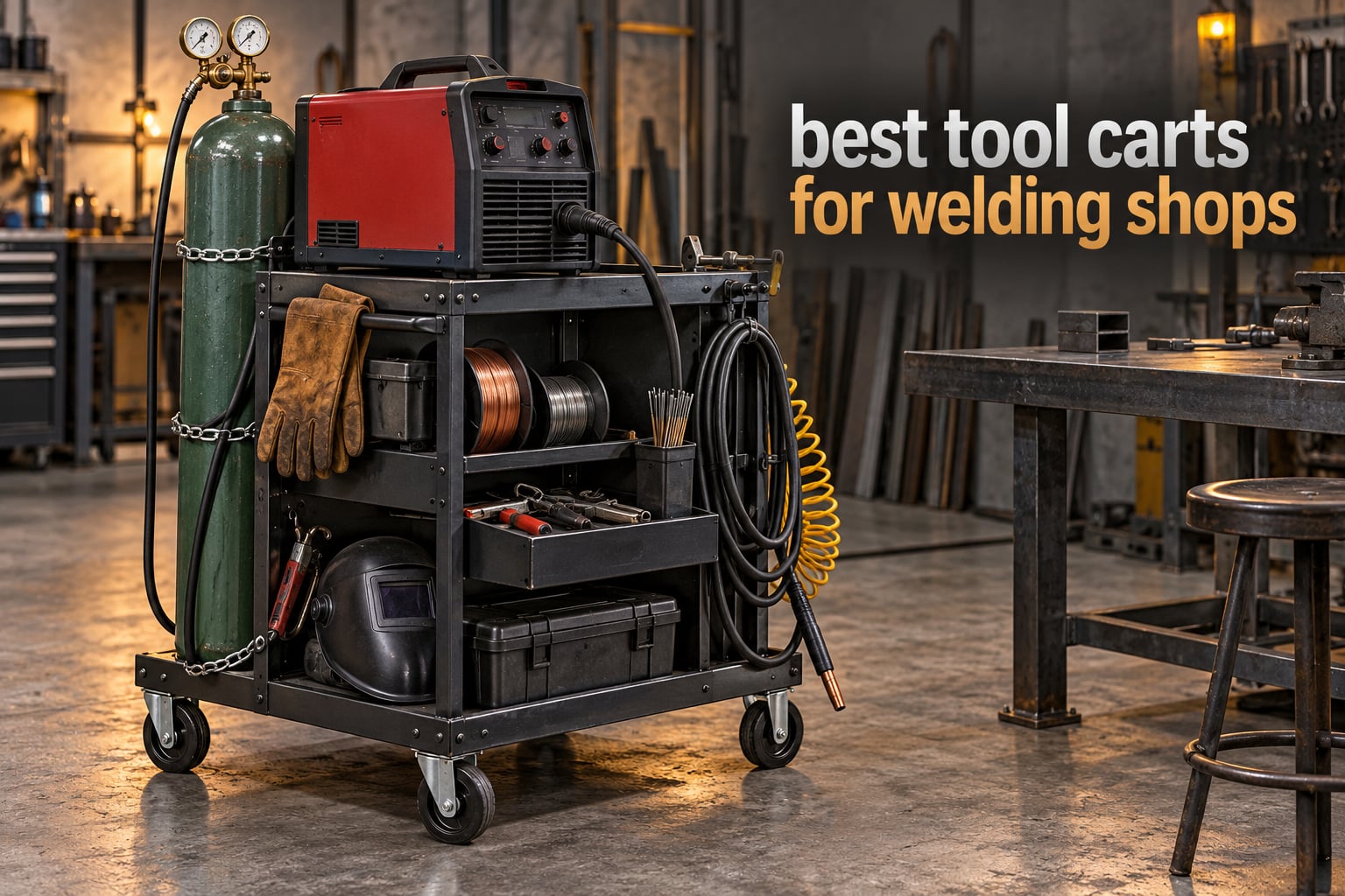 best tool carts for welding shops