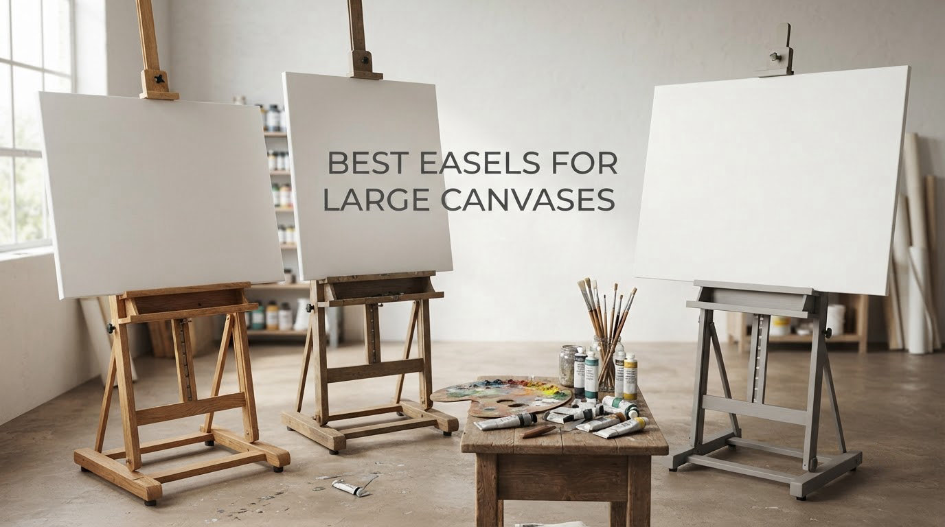 best easels for large canvases