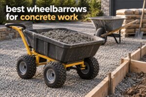 best wheelbarrows for concrete work