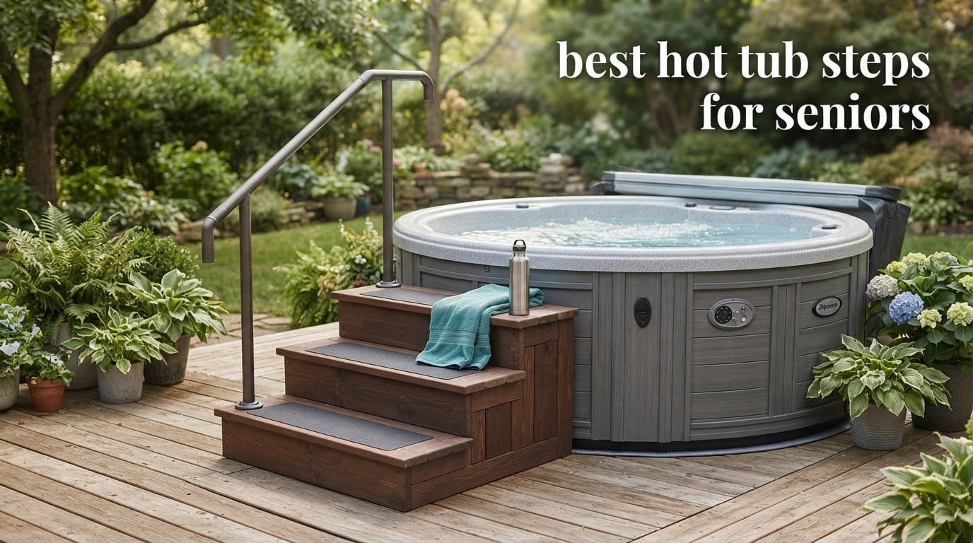 best hot tub steps for seniors