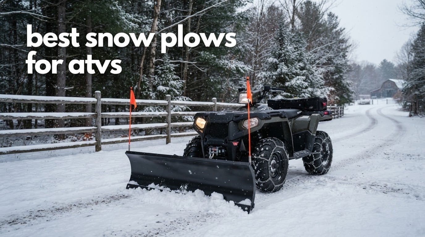 best snow plows for atvs