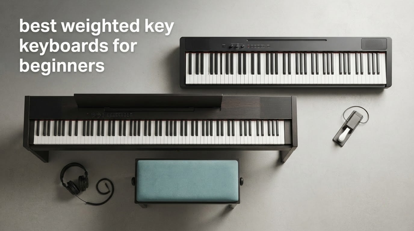 best weighted key keyboards for beginners