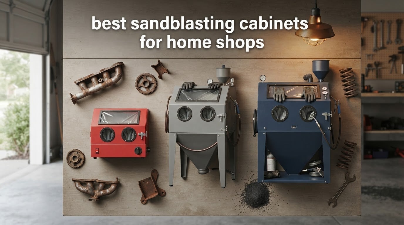 best sandblasting cabinets for home shops