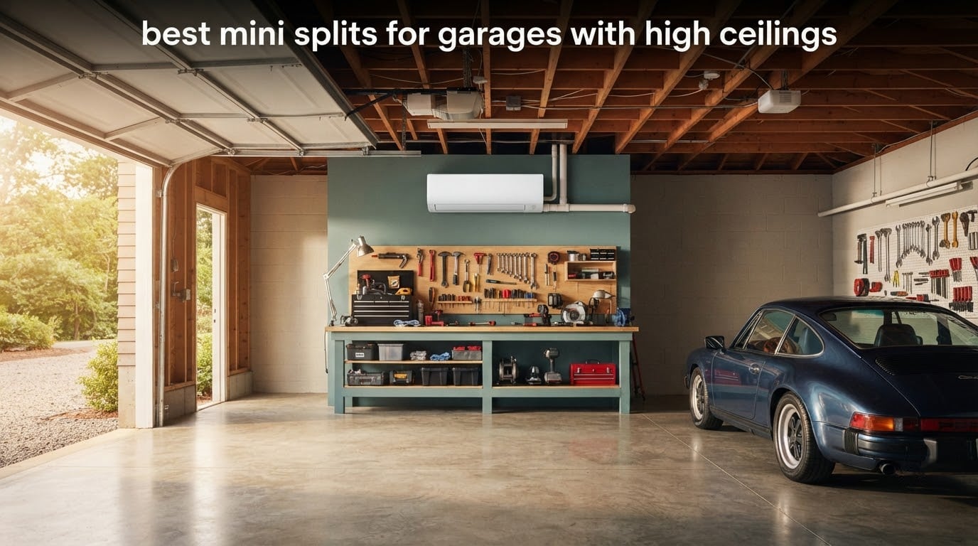 best mini splits for garages with high ceilings